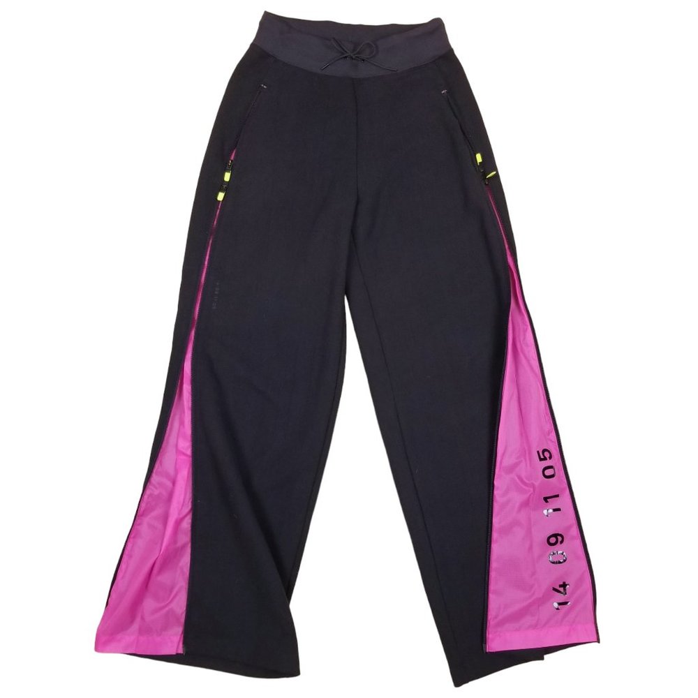 Nike Tech Pack Micro Fleece Pants Black & Pink Sz Small
